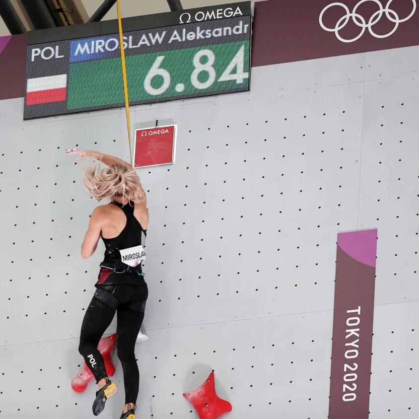 Aleksandra Miroslaw Olympic record